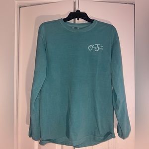 Oceans Springs Mississippi Comfort Color long sleeve tee. Size medium